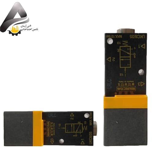 شیر برقی 3/2 سایز 1/4 N.C | WAIRCOM